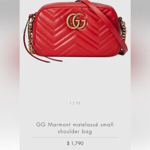 Red Gucci Crossbody!